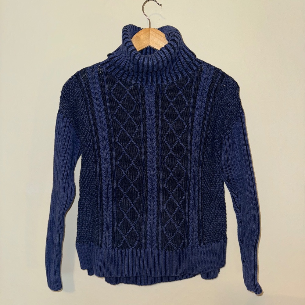 Margaret O'leary Cotton Turtleneck